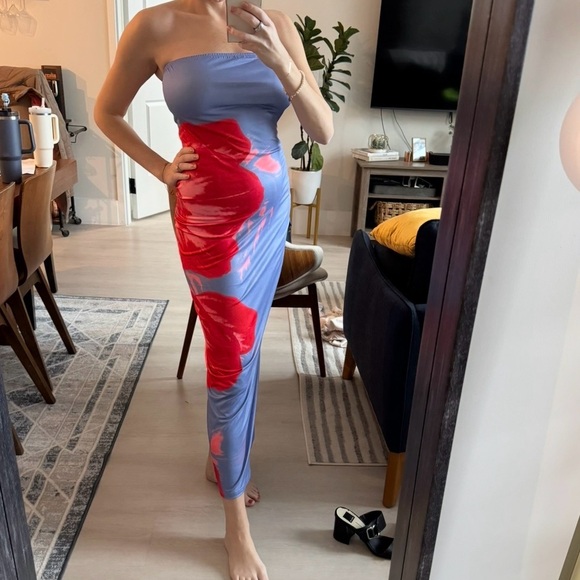 SHEIN Dresses & Skirts - SHEIN tube maxi dress